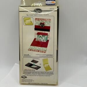 Sizzix Pop 'n Cuts Insert #658046 Interchangeable Card Insert Die Phrase NOEL 3D